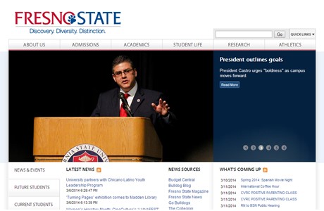 California State University, Fresno Website
