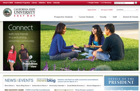 California State University, East Bay Website