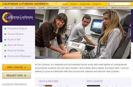 California Lutheran University Website