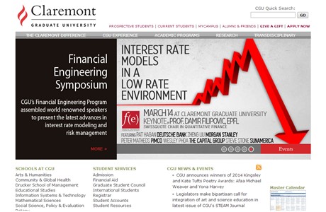 Claremont Graduate University Website