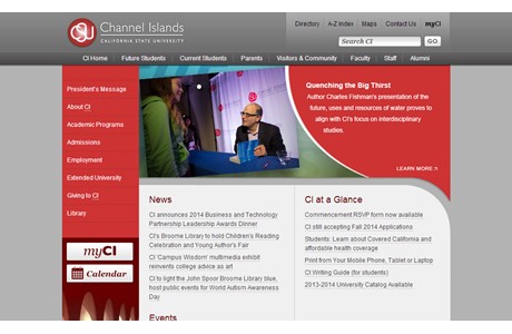 California State University - Channel Islands Website