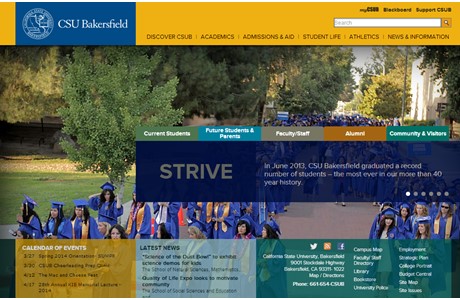 California State University, Bakersfield Website