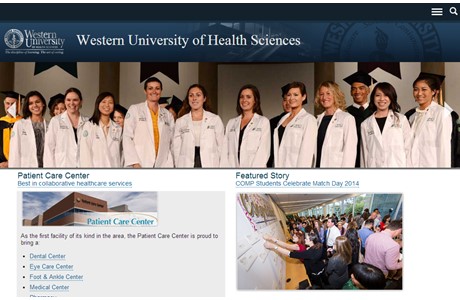 Western University of Health Sciences Website