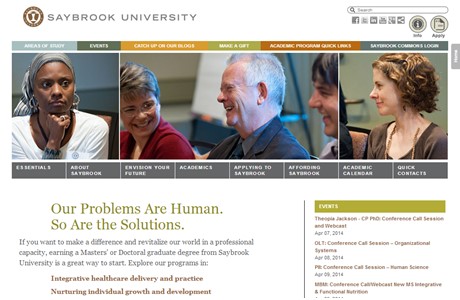 Saybrook University Website