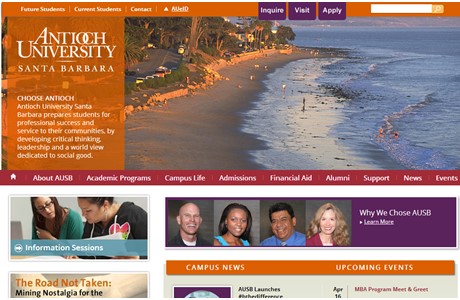 Antioch University Santa Barbara Website