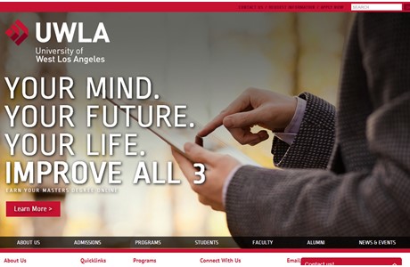 The University of West Los Angeles Website
