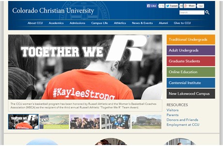 Colorado Christian University Website