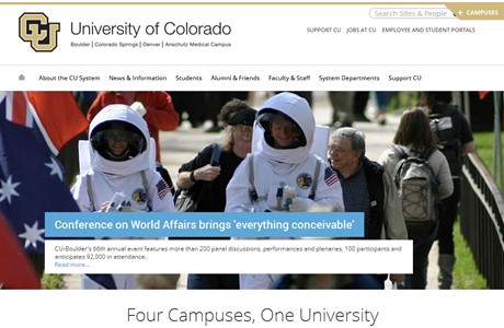 University of Colorado Website