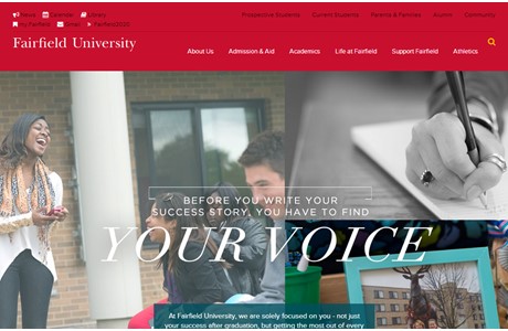 Fairfield University Website