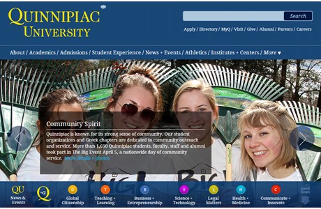 Quinnipiac University Website