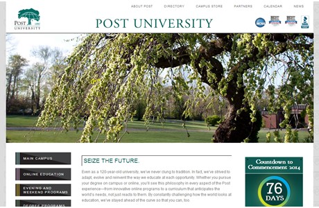 Post University Website