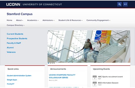 University of Connecticut-Stamford Website