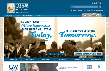 George Washington University Website