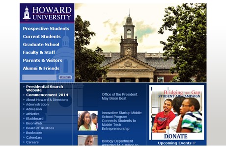 Howard University Website