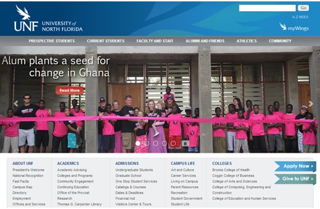 University of North Florida Website