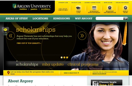 Argosy University Website
