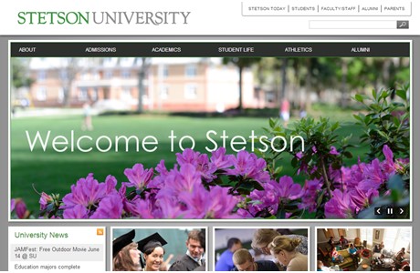 Stetson University Website