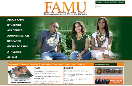 Florida Agricultural and Mechanical University Website