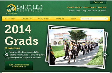 Saint Leo University Website
