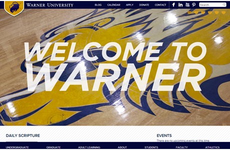 Warner University Website