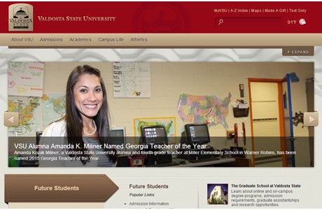 Valdosta State University Website