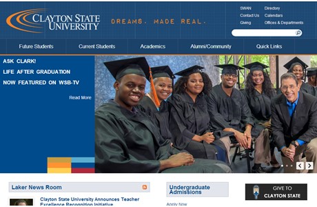 Clayton State University Website