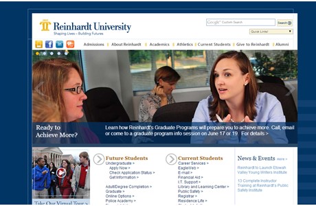 Reinhardt University Website