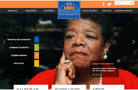 Savannah State University Website