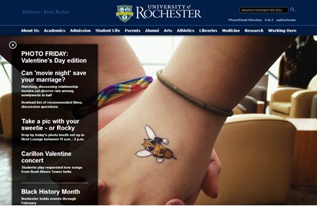University of Rochester Website