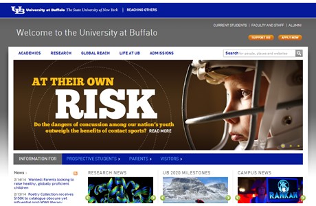 University at Buffalo, State University of New York Website