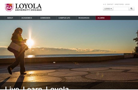 Loyola University Chicago Website