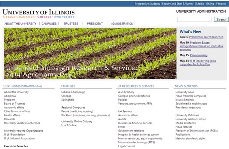 University of Illinois Website