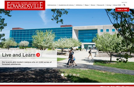Southern Illinois University Edwardsville Website