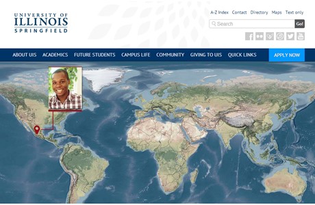 University of Illinois at Springfield Website