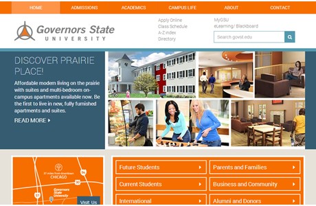Governors State University Website