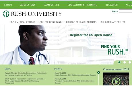 Rush University Website