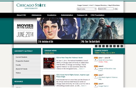 Chicago State University Website