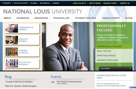 National Louis University Website