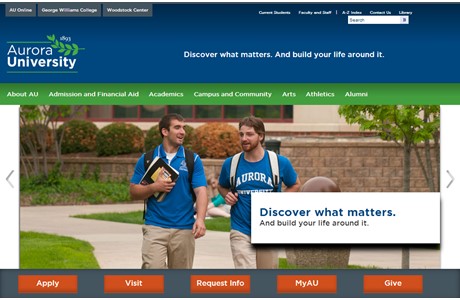 Aurora University Website