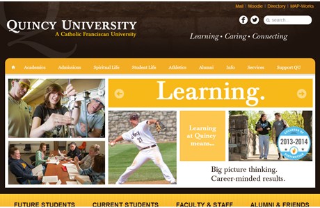 Quincy University Website
