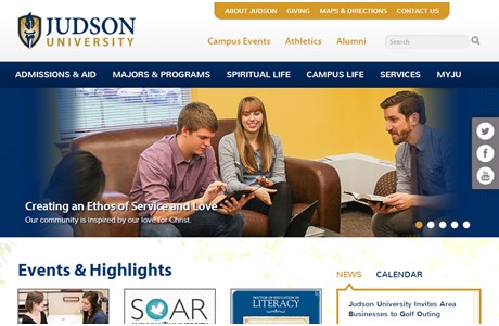 Judson University Website
