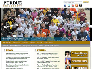 Purdue University Website