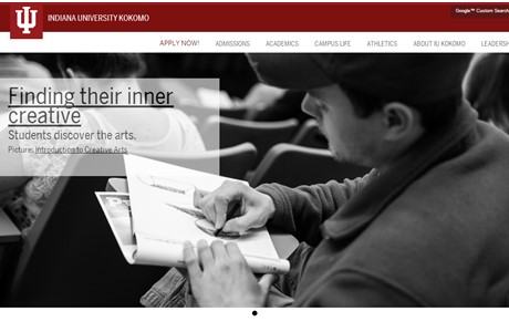 Indiana University Kokomo Website