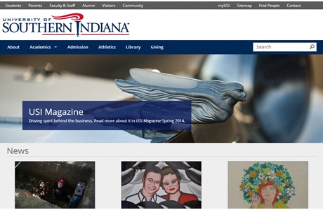 University of Southern Indiana Website
