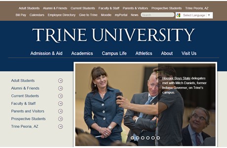 Trine University Website
