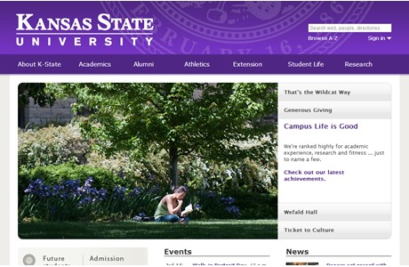 Kansas State University Website