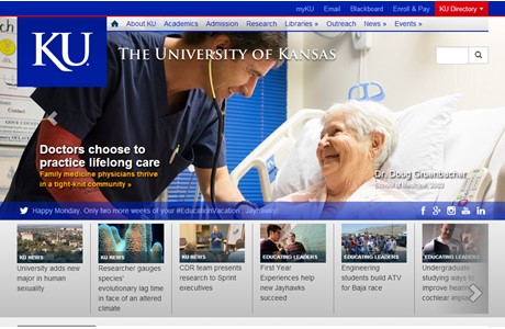 University of Kansas Website