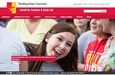 Pittsburg State University Website