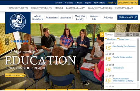 Washburn University Website