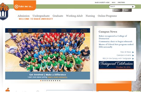 Baker University Website